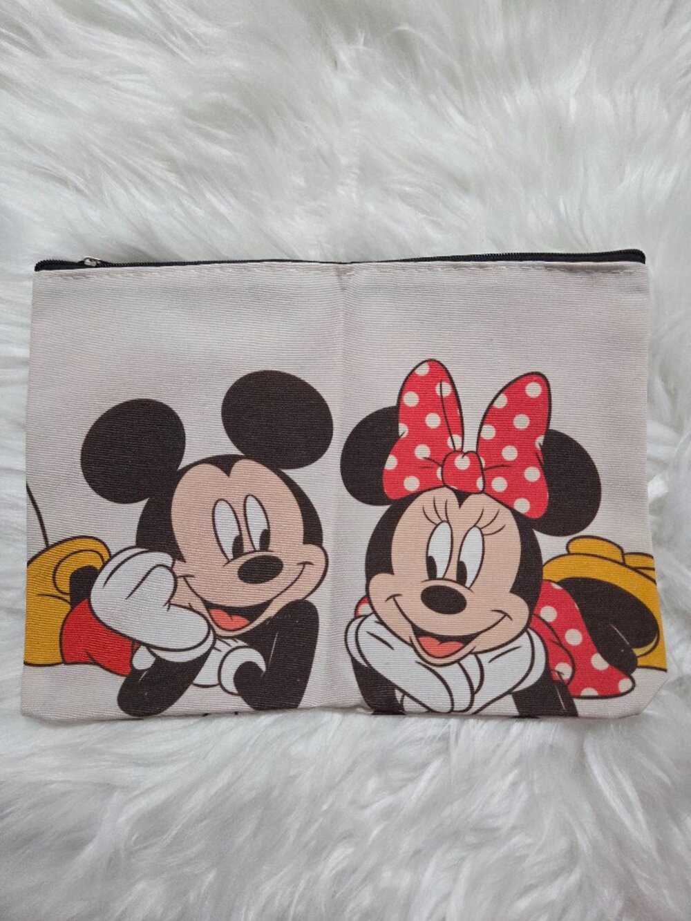Mickey & Minnie Zipper Pouch